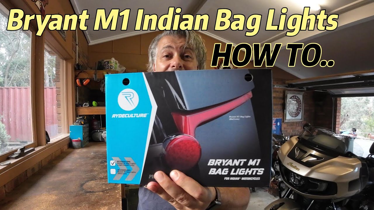 RydeCulture Bryant M1 Indian Bag Lights Ep 32 (RydeCulture)