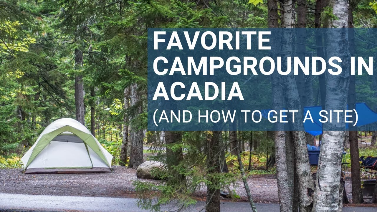 Camping in Acadia National Park | Best Options and How to Get a Site