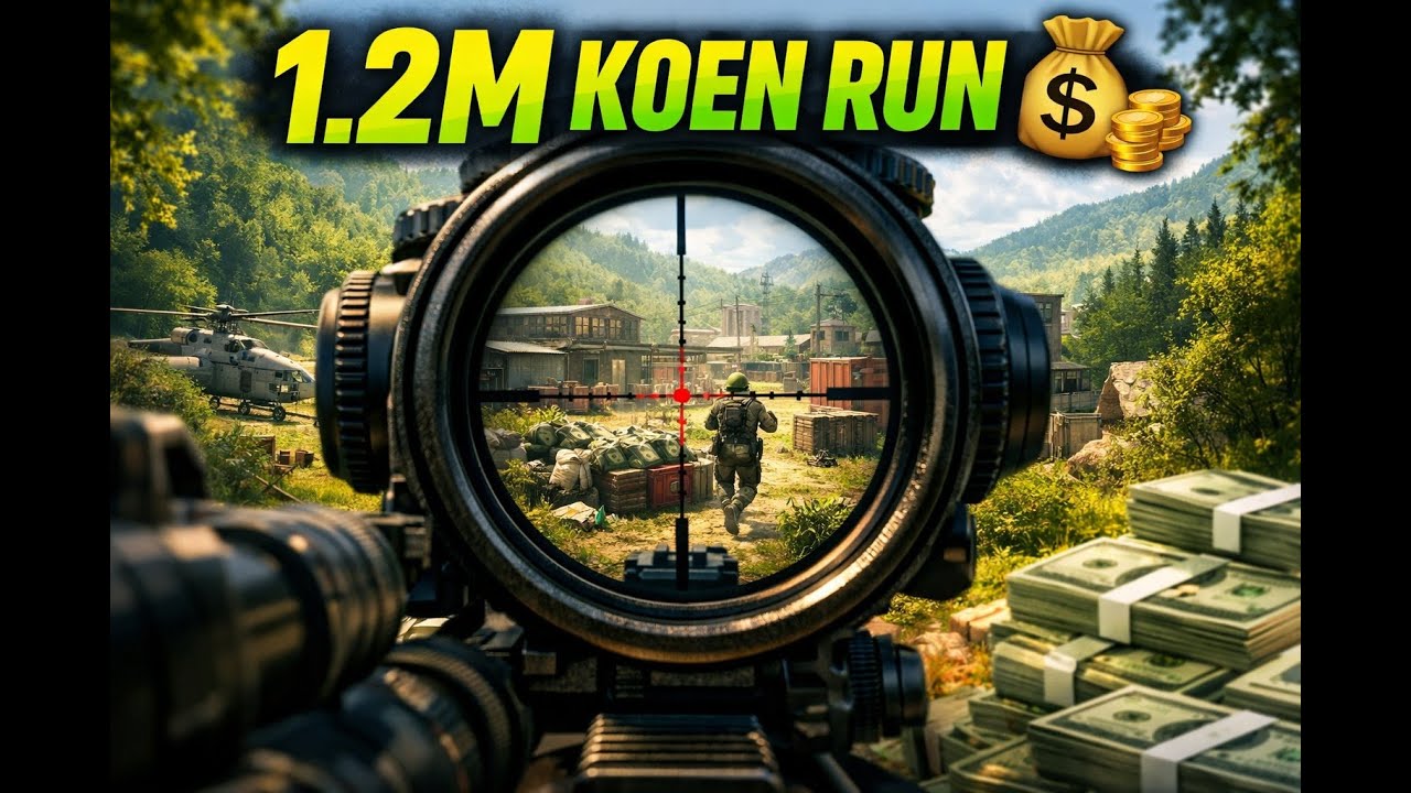 Valley....5 Shots....1 Kill....1.2 Mil (Arena Breakout: Infinite Season 4)