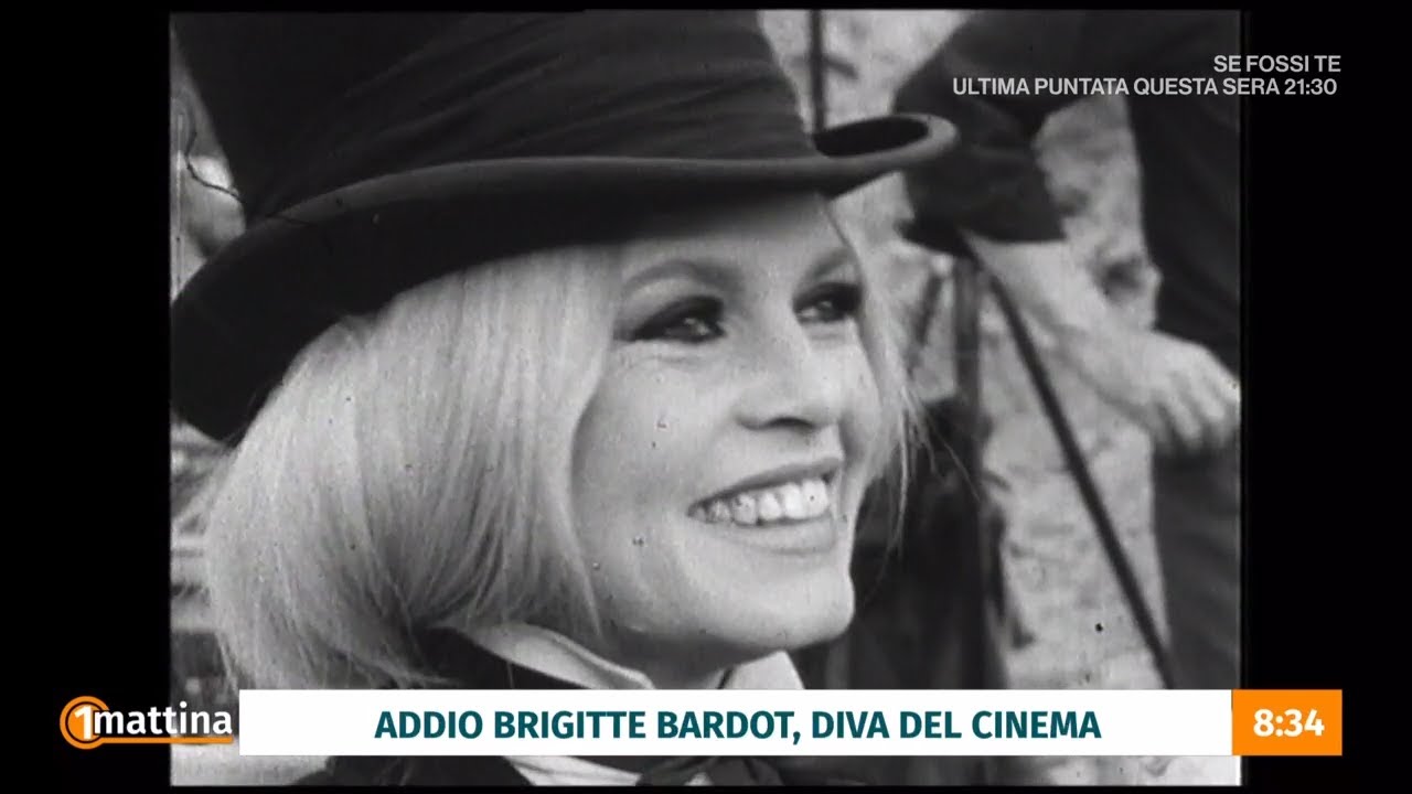 Addio a Brigitte Bardot, icona del cinema e della libert&agrave; - Unomattina 29/12/2025
