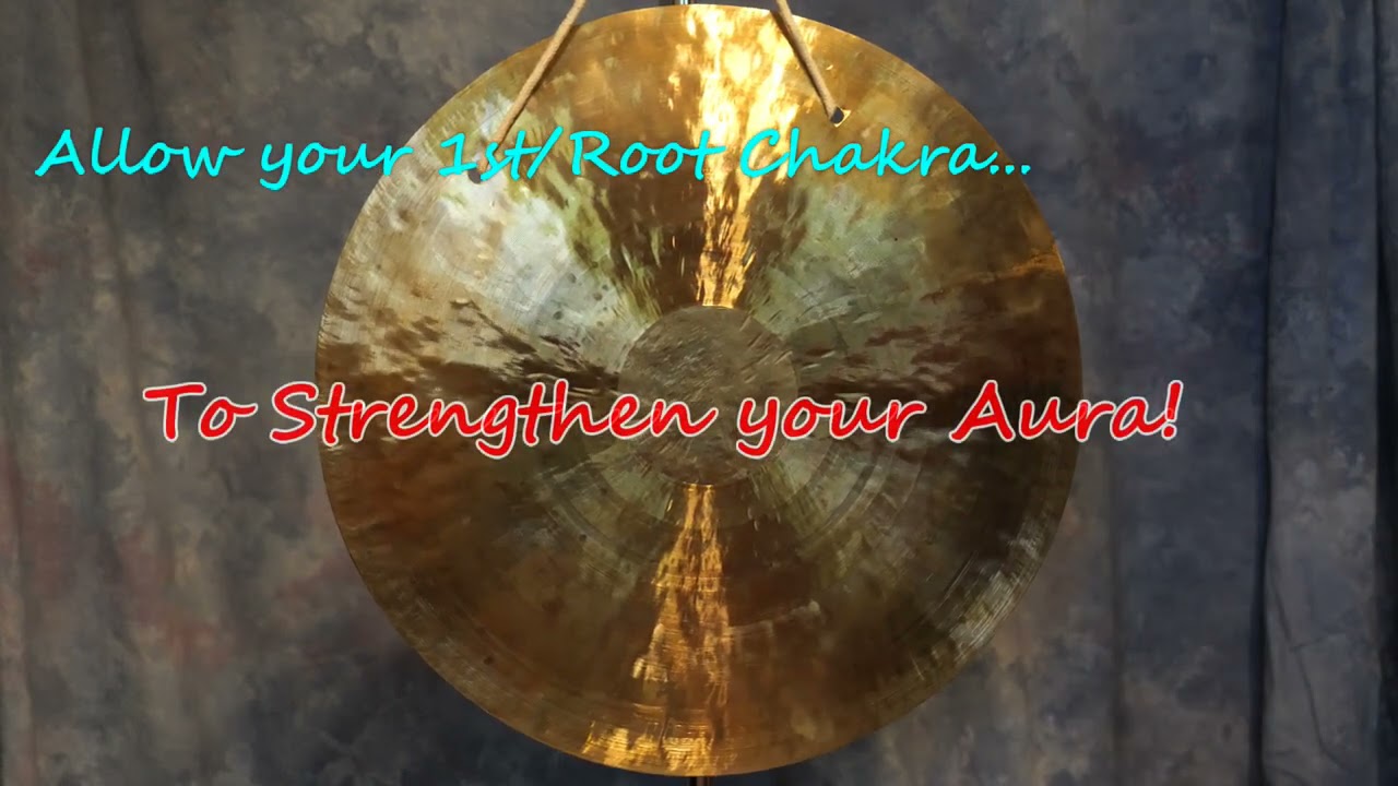 Chakra 7 Gong 70 min Meditation~10 min per Chakra~Heal all 7 Chakras~ w/Time Stamps~templesounds.net