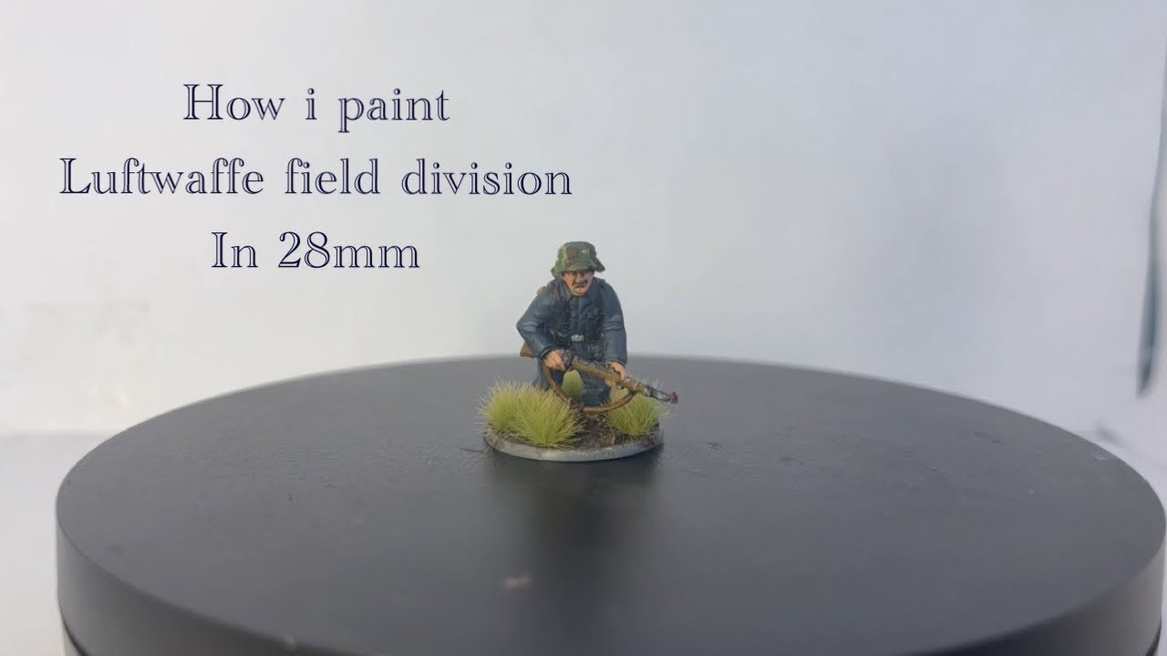 How i paint Converted a Grenadier into a Luftwaffe Field Division Soldier 