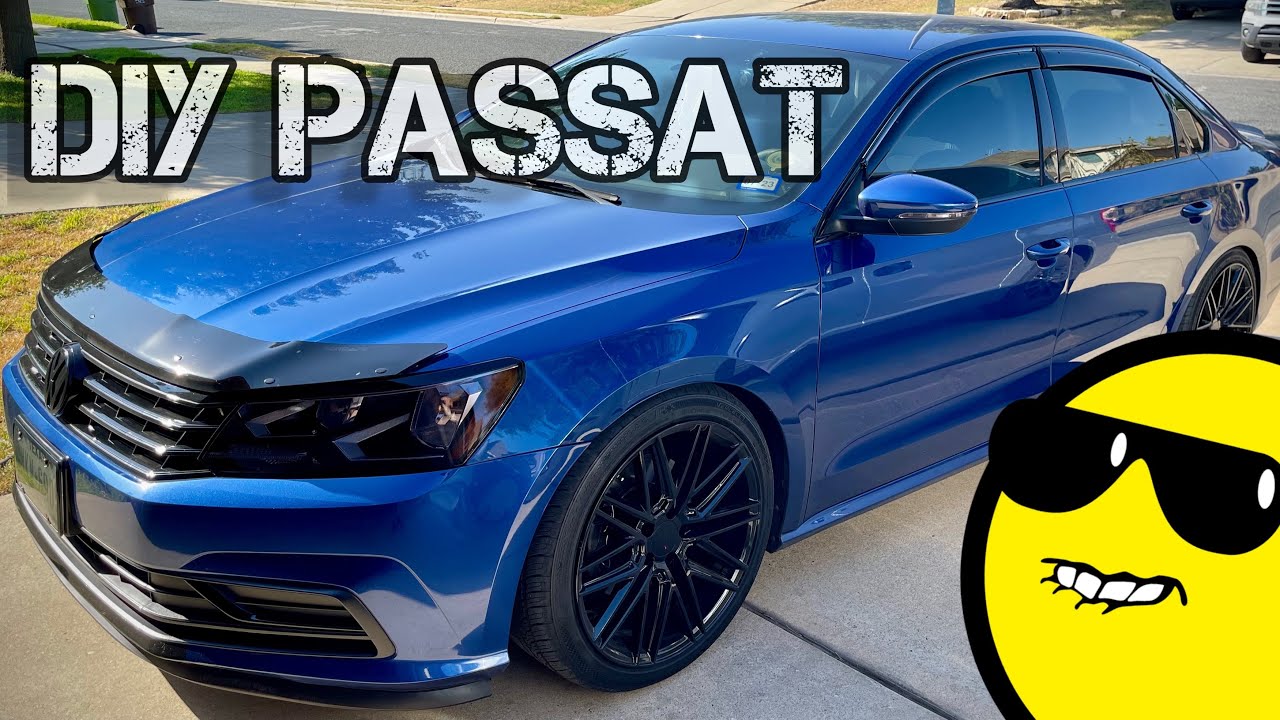 Модифицированный Volkswagen Passat — койловеры, настройка JB4, даунпайп, впуск, диски и т.д. — об...