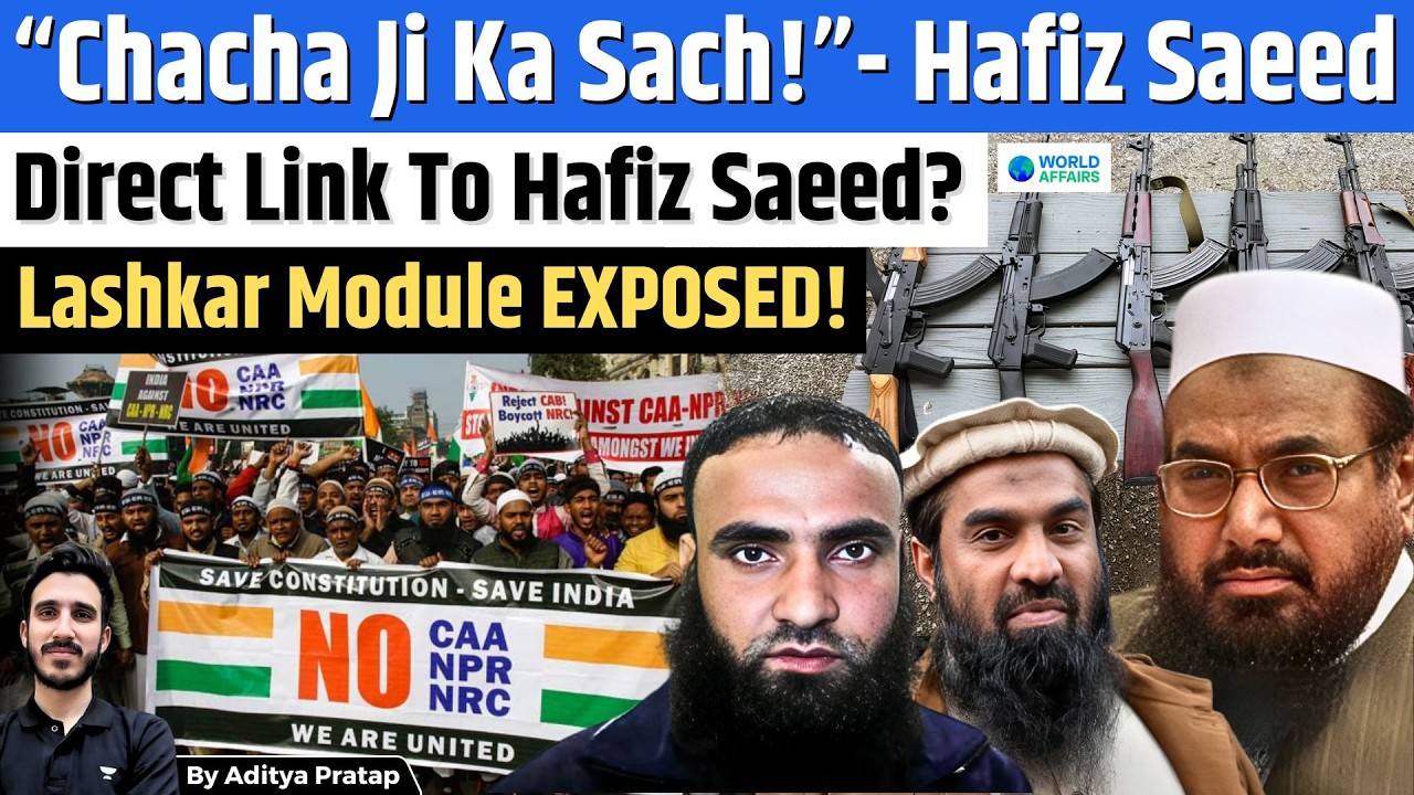 Delhi Police Raid: Lashkar Network in India busted | Direct Link to Hafiz Saeed & ISI | ‘Chacha Ji’