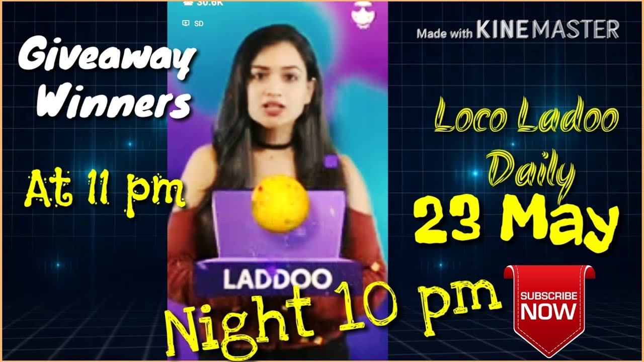 loco ladoo 23 may 2018 tonight 10pm | loco game laddu 23 may | loco laddoo 23 may.