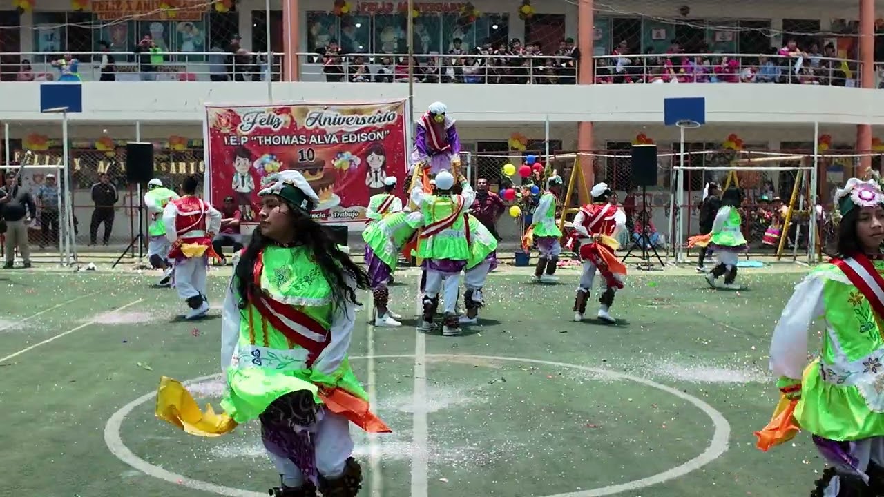 Danza Shacshas de Yungay - 2do Secundaria Sección 