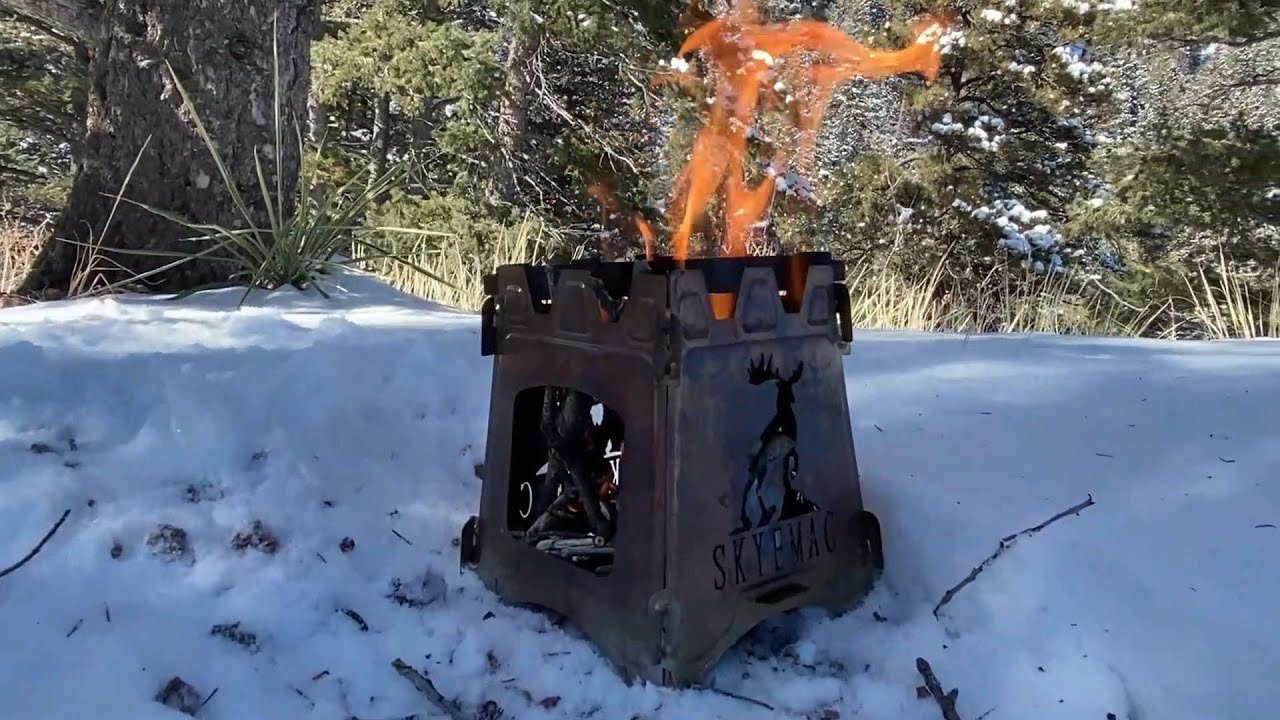 Inexpensive twig stove for bushcraft or camping!