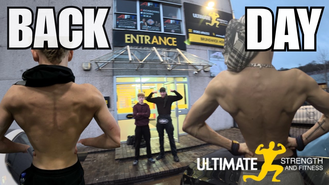 BACK DAY - Ultimate Strength And Fitness, Lancashire
