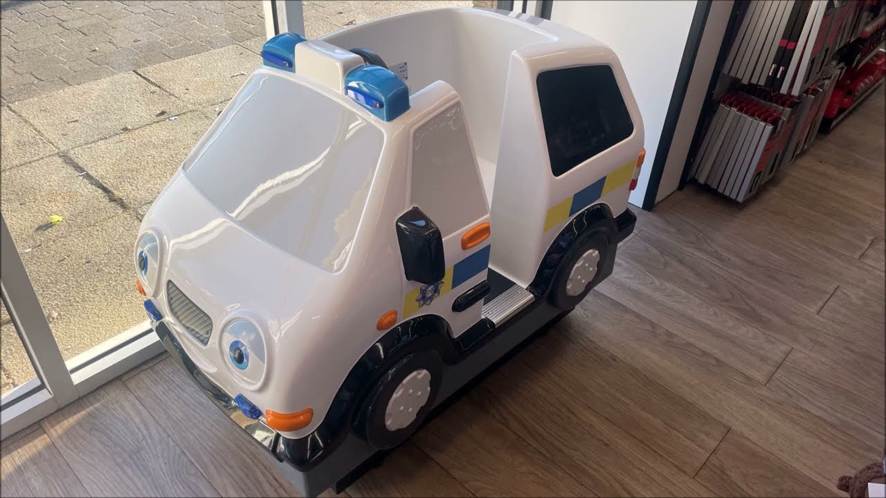 Emergency Heroes Police Kiddie Ride