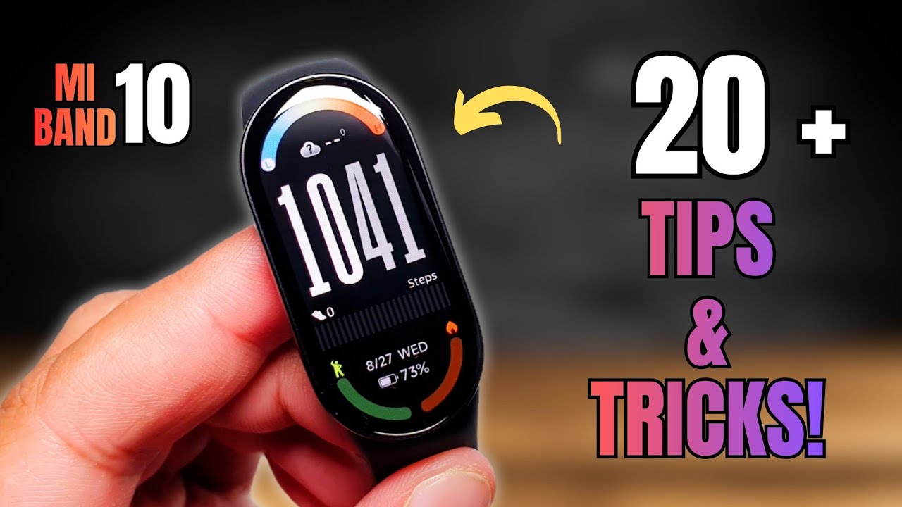 20+ советов и подсказок по использованию Mi Band 10!