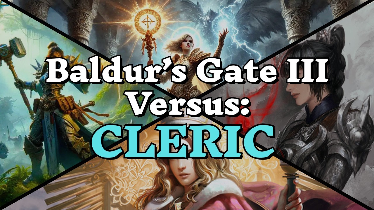 Which is the BEST Cleric Subclass in Baldur's Gate 3 *Updated for FINAL PATCH