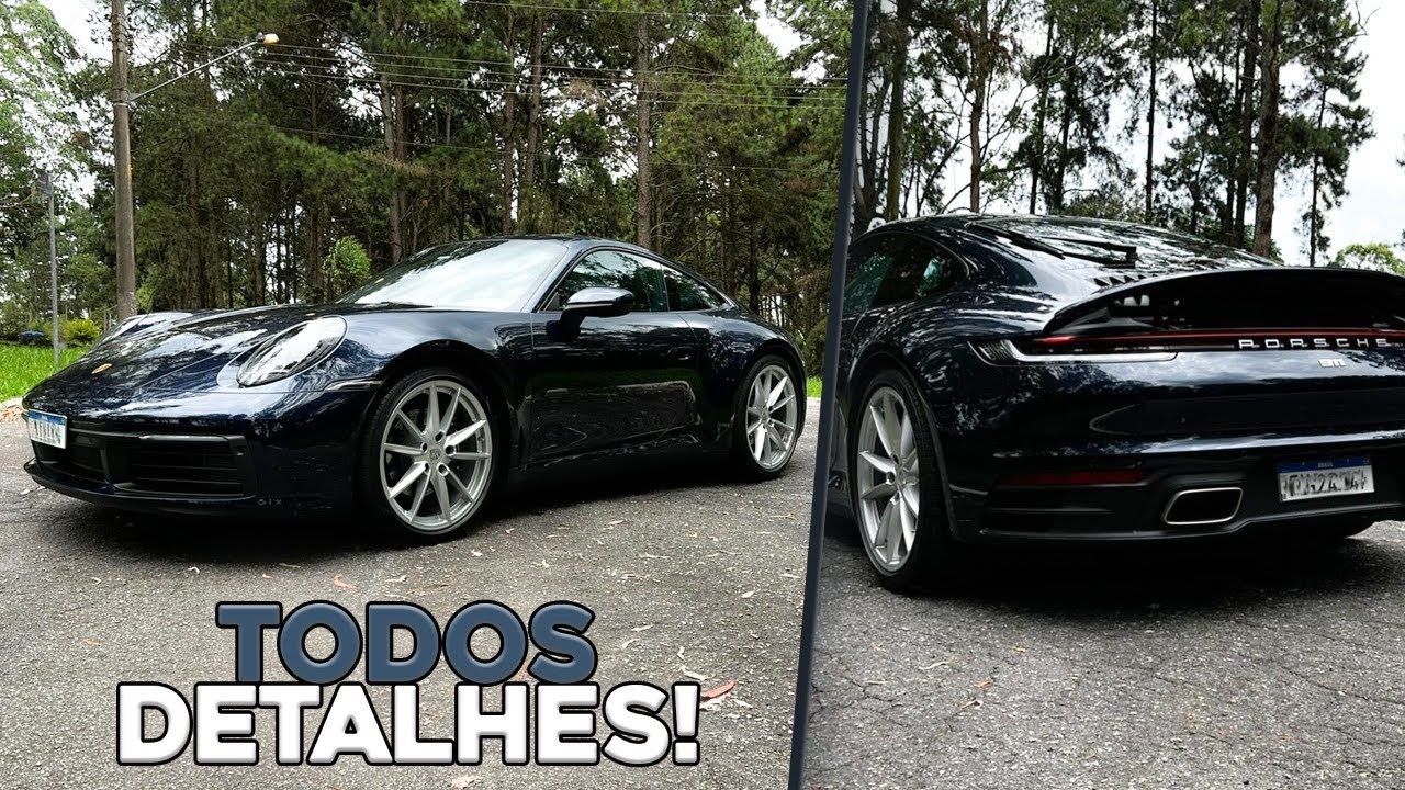 TODOS OS DETALHES DO PORSCHE 911 CARRERA 992 * CONFIGURAÇÃO PERFEITA *