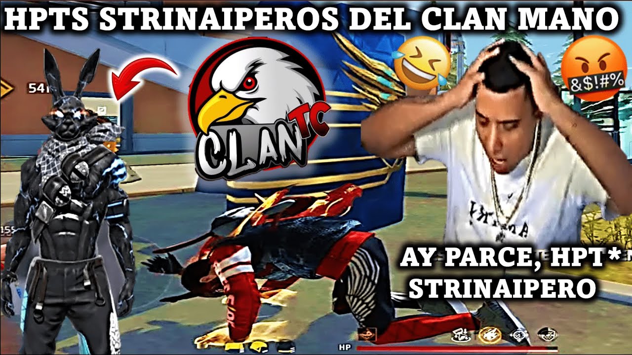 Que Hpts* Strinaiperos del Clan mano🤬🤣🔥 Momentos Divertidos de Mr Stiven #hacker #freefire #mrstiven