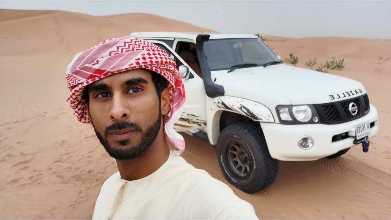نيسان باترول غزال في البر nissan patrol VTC Gazelle