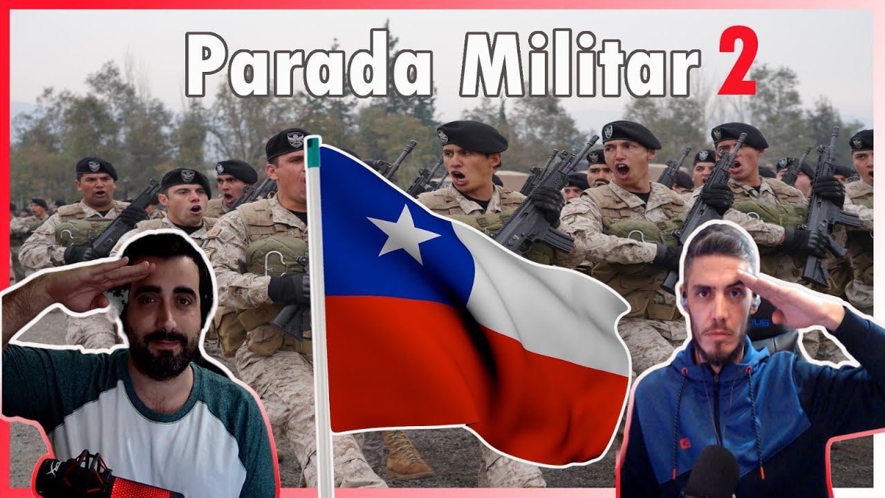 REACCIONANDO A LA PARADA MILITAR PARTE 2 | CHILE | ESPECTACULAR