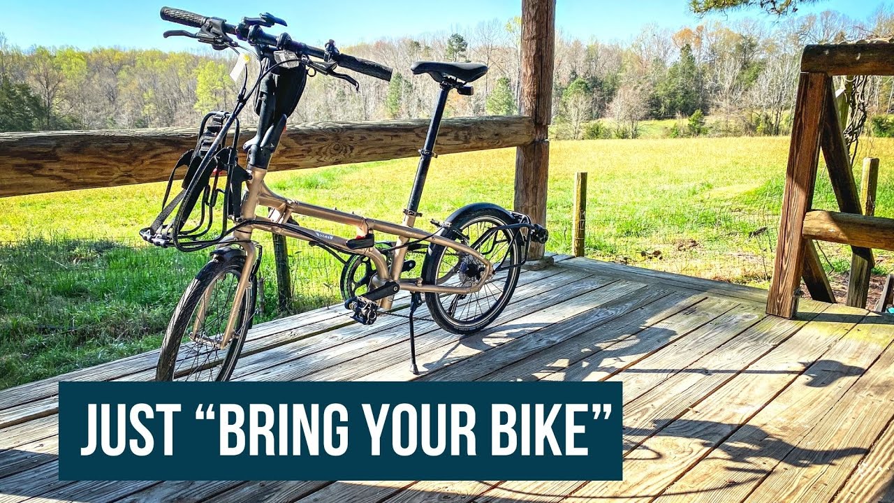 Flying with a Bike on Vacation - The Tern BYB Folding Bike