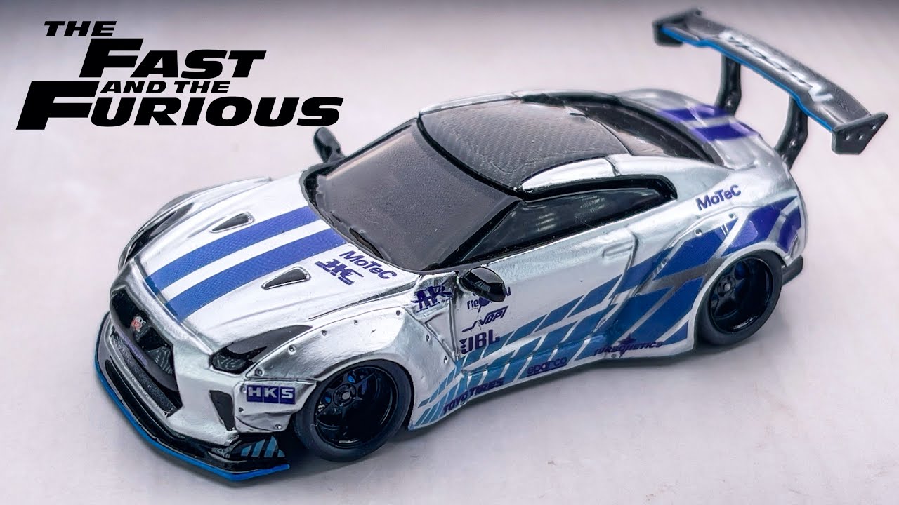Nissan R35 The Fast and the Furious Hot Wheels Custom
