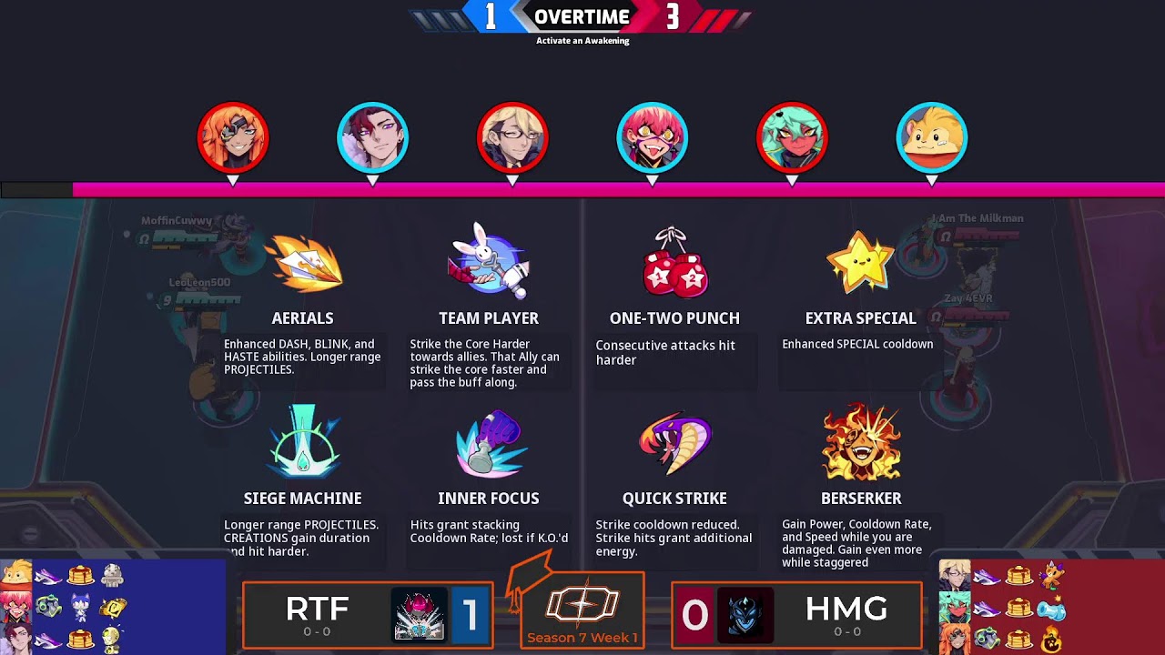 North American Strikers League Season 7 Week 1 - PRO OMEGA STRIKERS - !nasl