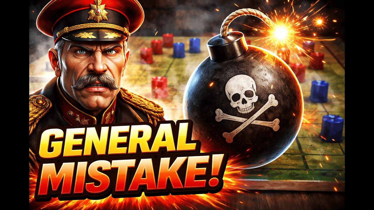 Stratego Ranked Game - General Mistake