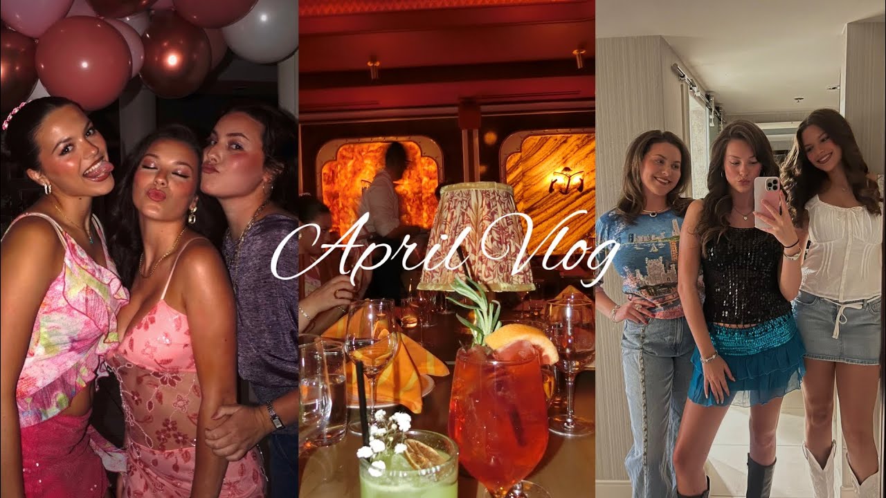  Hermansen Sisters APRIL VLOG! 💖 Tenley’s Birthday & Djo Concert!