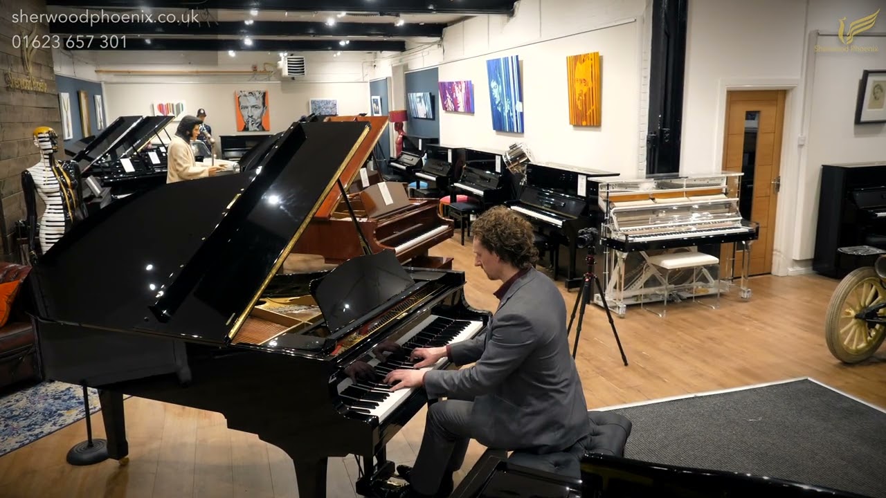Yamaha G5 Black Grand Piano No. 2970537 | Comparison Demonstration Sherwood Phoenix