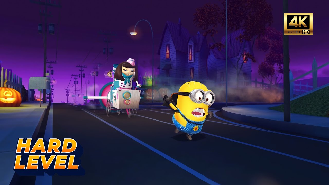 Minion Rush Meena Boss battle with Vampire Minion | Fullscreen 4K