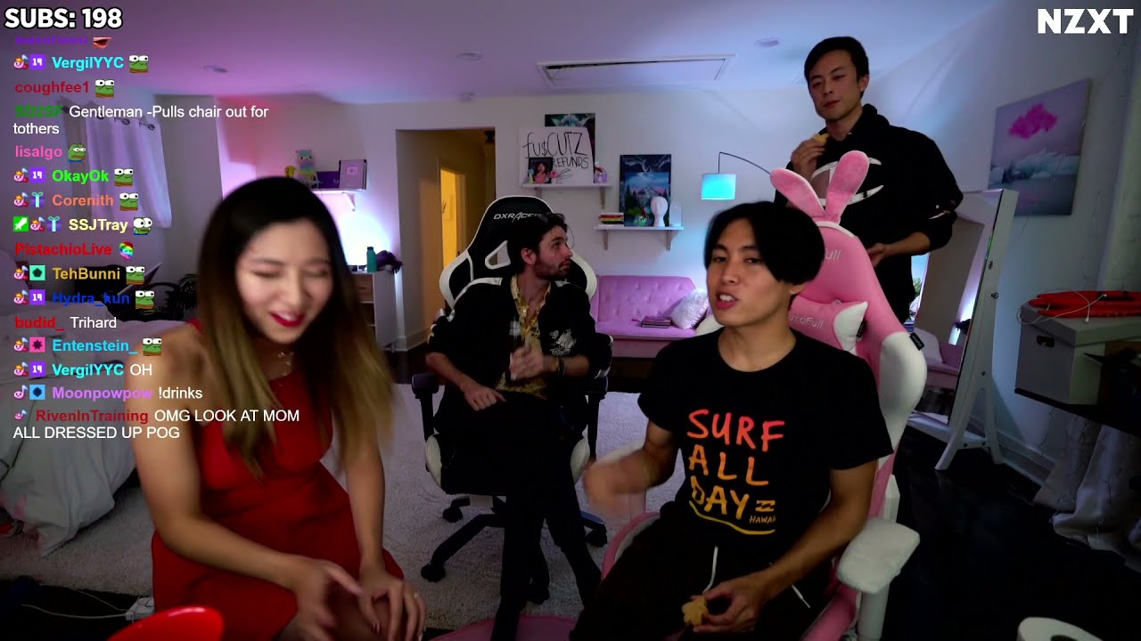 Fuslie asks Cyr and Sushi Dragon about their life stories