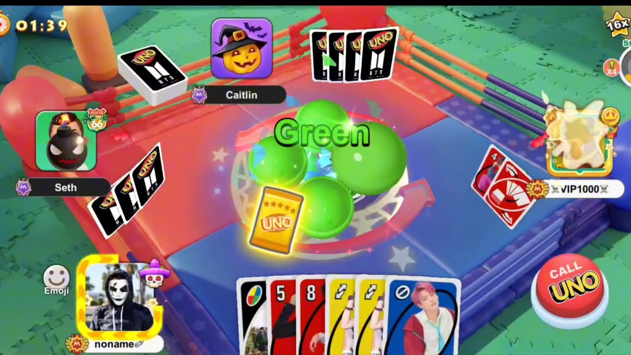 UNO! Mobile Game | Side to Side (Only losses)