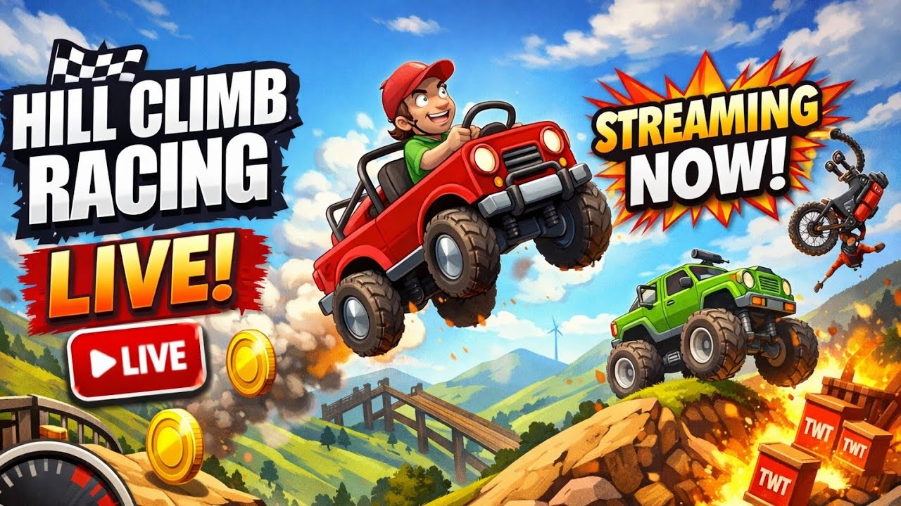 HILL CLIMB RACING GAME PLAYING LIVE 🔴 | VIJAY26 #SHORTS #LIVE #GAMING #HILLCLIMBGAMING