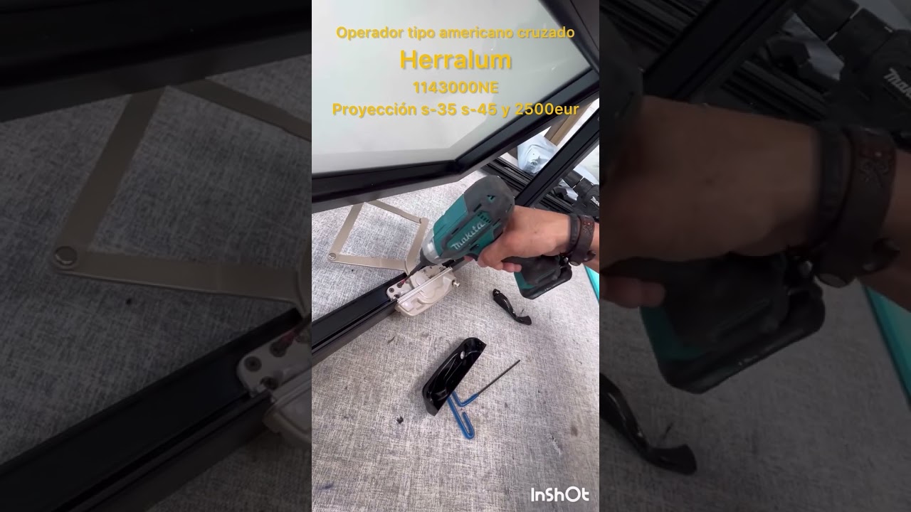 Operador cruzado tipo americano Herralum 1143000NE