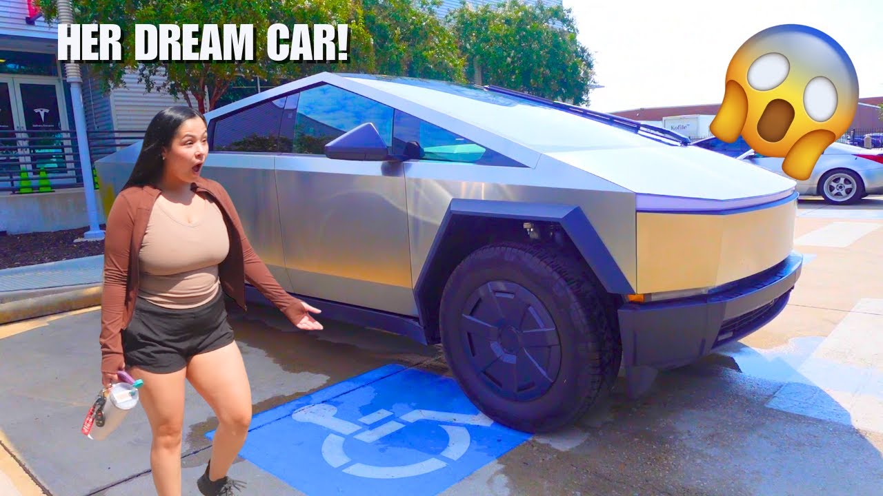 I Surprised My Wife With a Tesla Cybertruck!