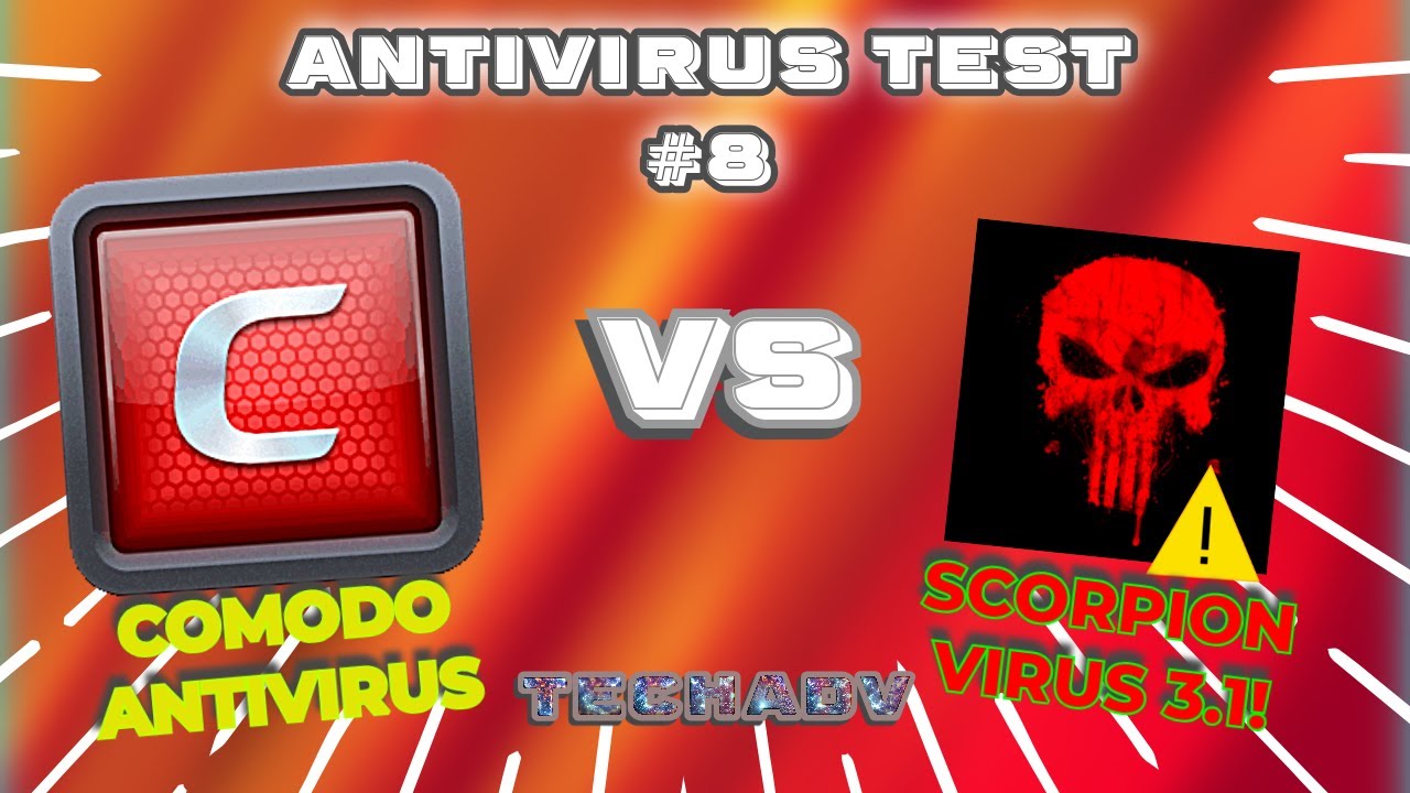 COMODO vs Scorpion Virus 3 | AV Test #8