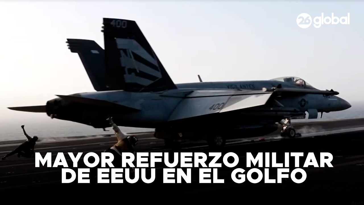 🚨 ALERTA MUNDIAL | Presencia militar de EEUU: poderío naval y aéreo rodean a Irán #26Global