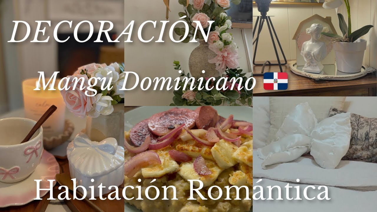 MAnGÚ Dominicano 🇩🇴LIMPIANDO y DECORANDO Mi Habitación para SAN Valentín 🫶💘 Día Muy Frío ❄️ 