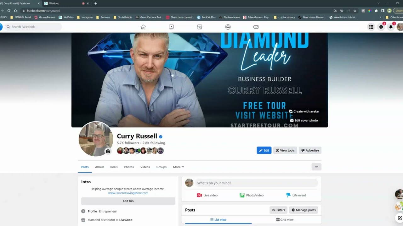 FaceBook Messaging Secrets from Curry Russell - LiveGood Diamond Leader