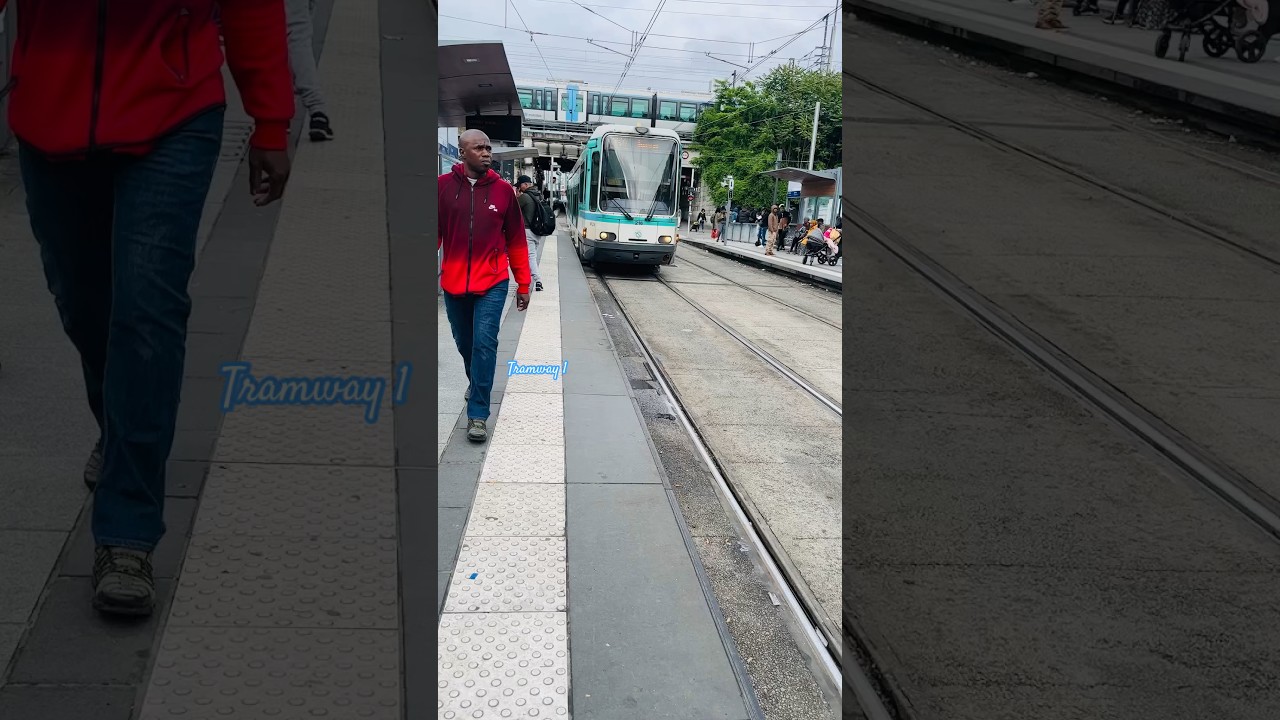 🚃Tramway & SNCF Saint-Denis  France 🇨🇵 #youtube #shortvideos #viralvideos #shorts #short #art