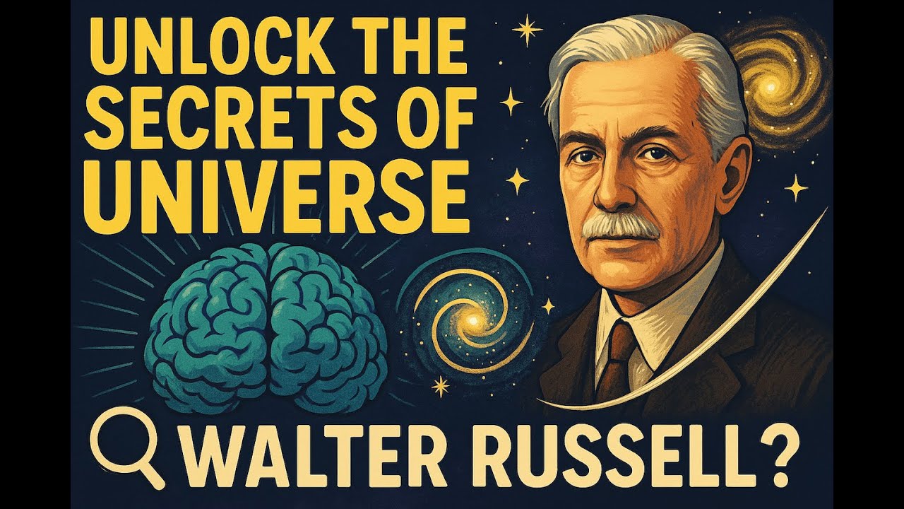 Walter Russell’s Lost Teachings Will Blow Your Mind | The Universal One Explained