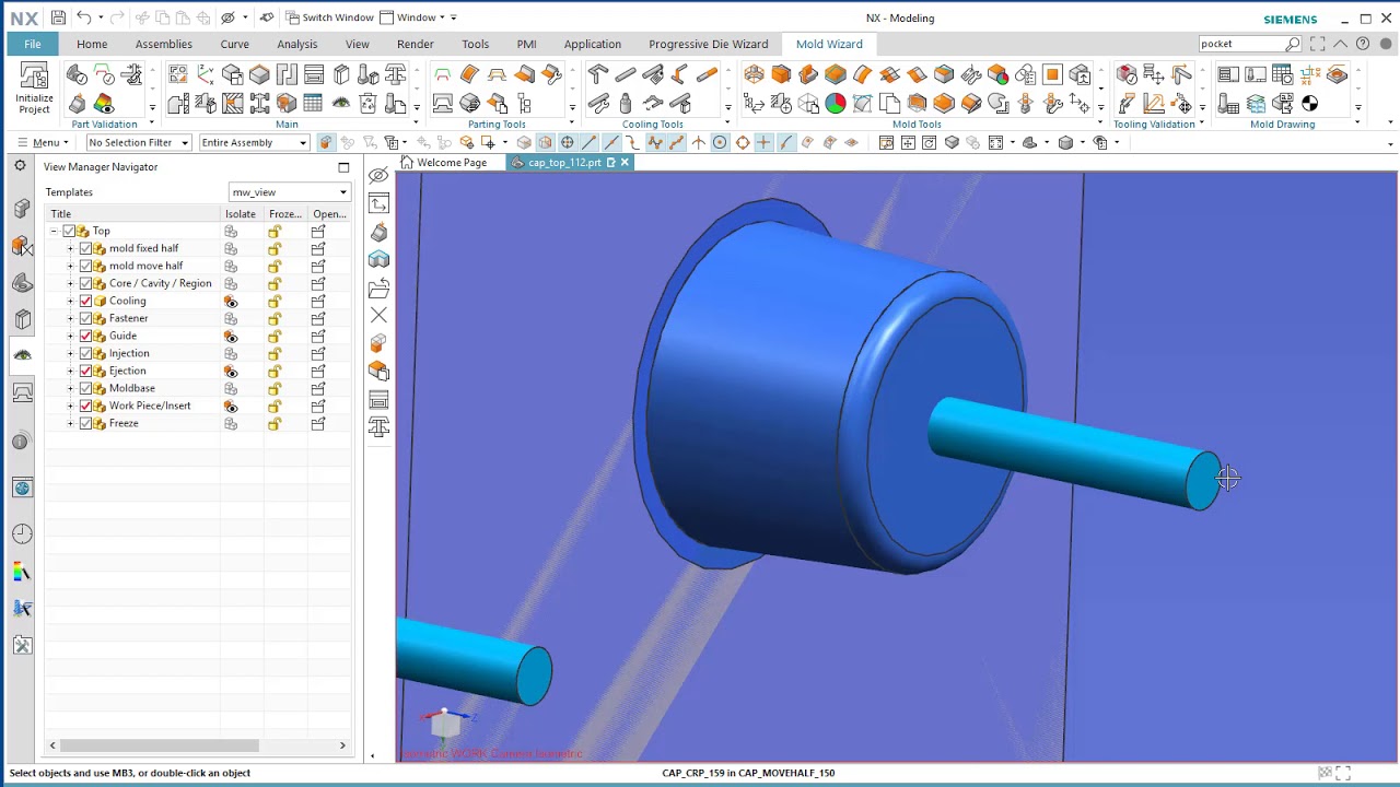 4571 Lab - NX Mold Wizard