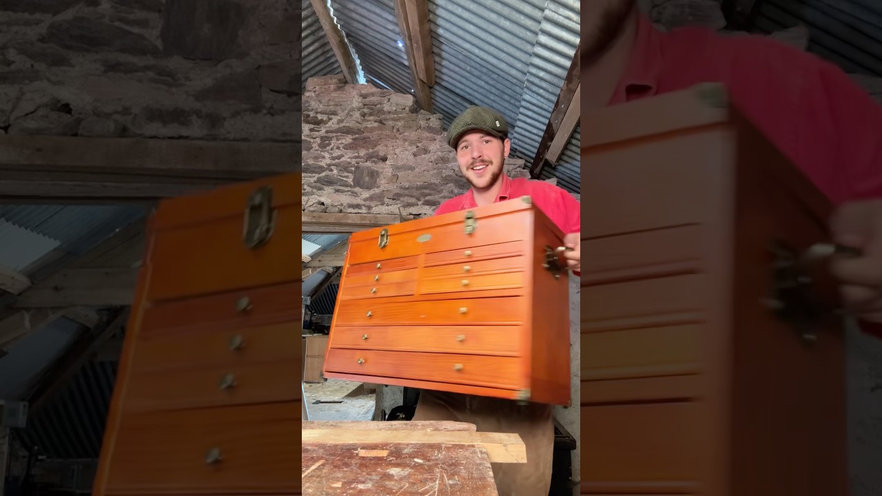 New Tool Box #toolbox #repair #woodwork #upgrade #ireland #craft #tools