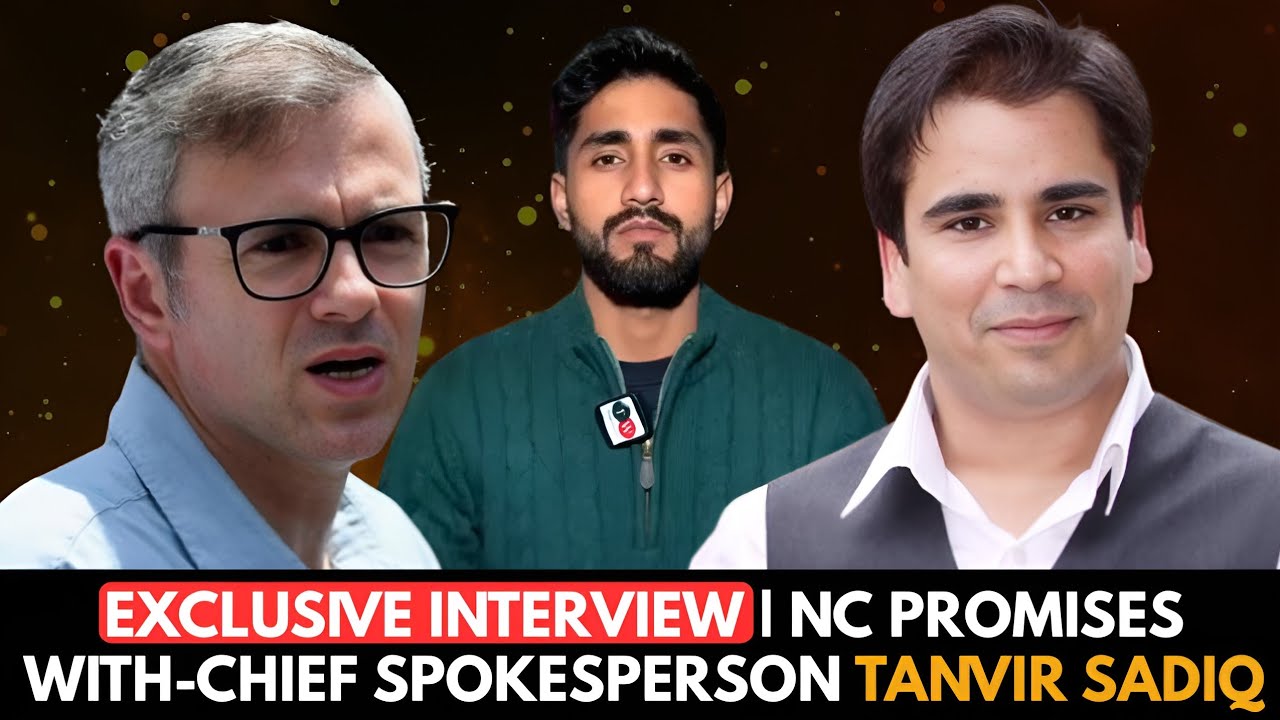 Exclusive Interview | NC Promises with-Chief Spokesperson Tanvir Sadiq