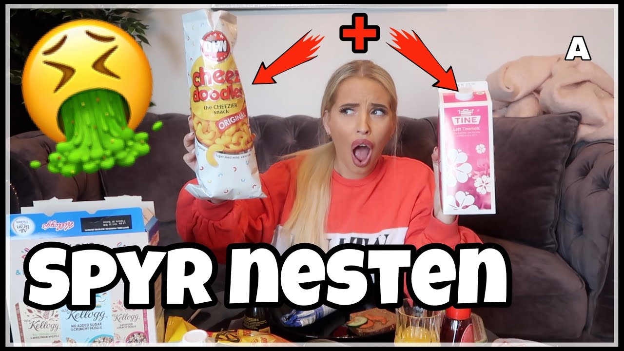 TESTER RARE Mat-kombinasjoner *SPYR NESTEN*