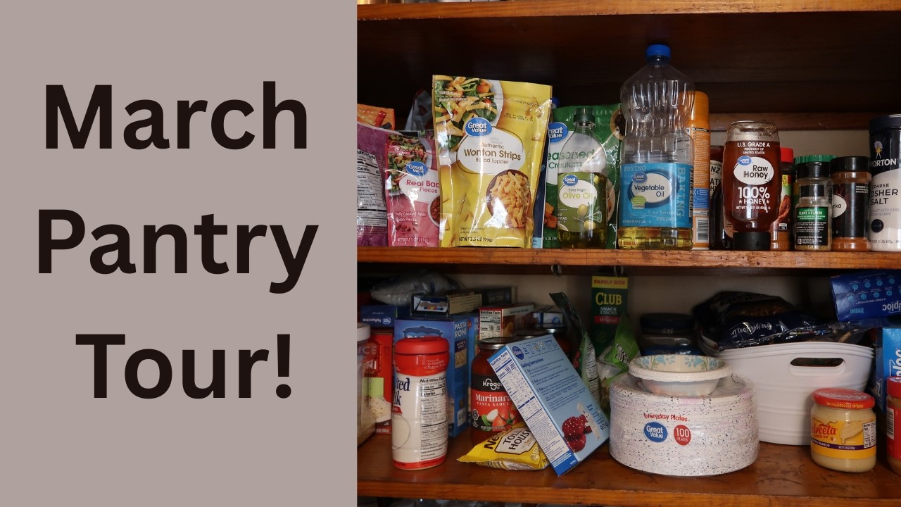 March Pantry Tour!