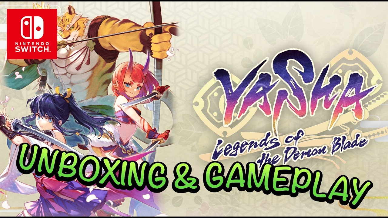 YASHA LEGENDS OF THE DEMON BLADE - UNBOXING & GAMEPLAY - Español - Primeros pasos - NINTENDO SWITCH