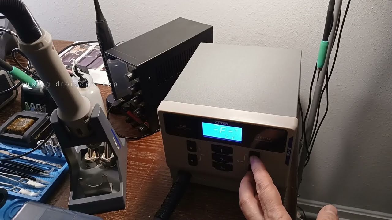 Atten 862D Hot Air Station Review