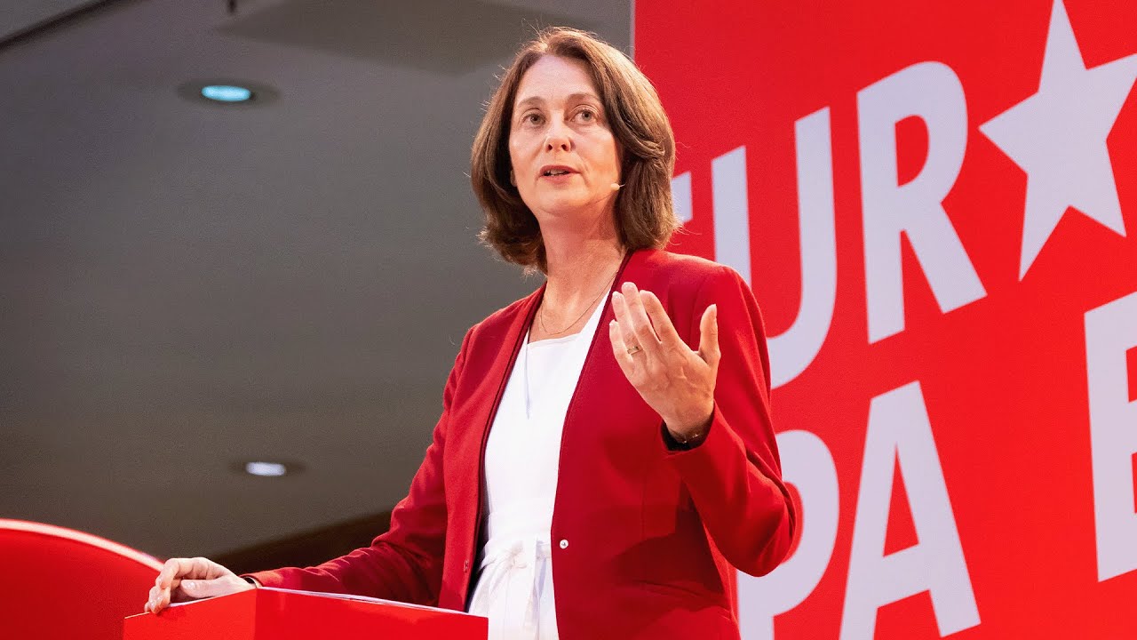 Katarina Barley: Rede zur Nominierung als Spitzenkandidatin für die Europawahl 2024