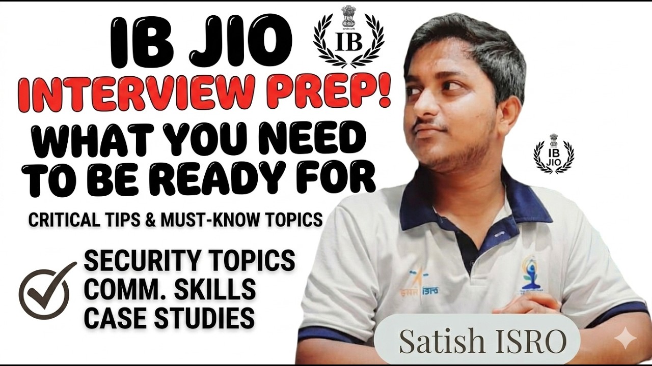 🔥 IB JIO Interview Preparation 2026 | What to Prepare? Full Guide + FAQs + Tips 🚀