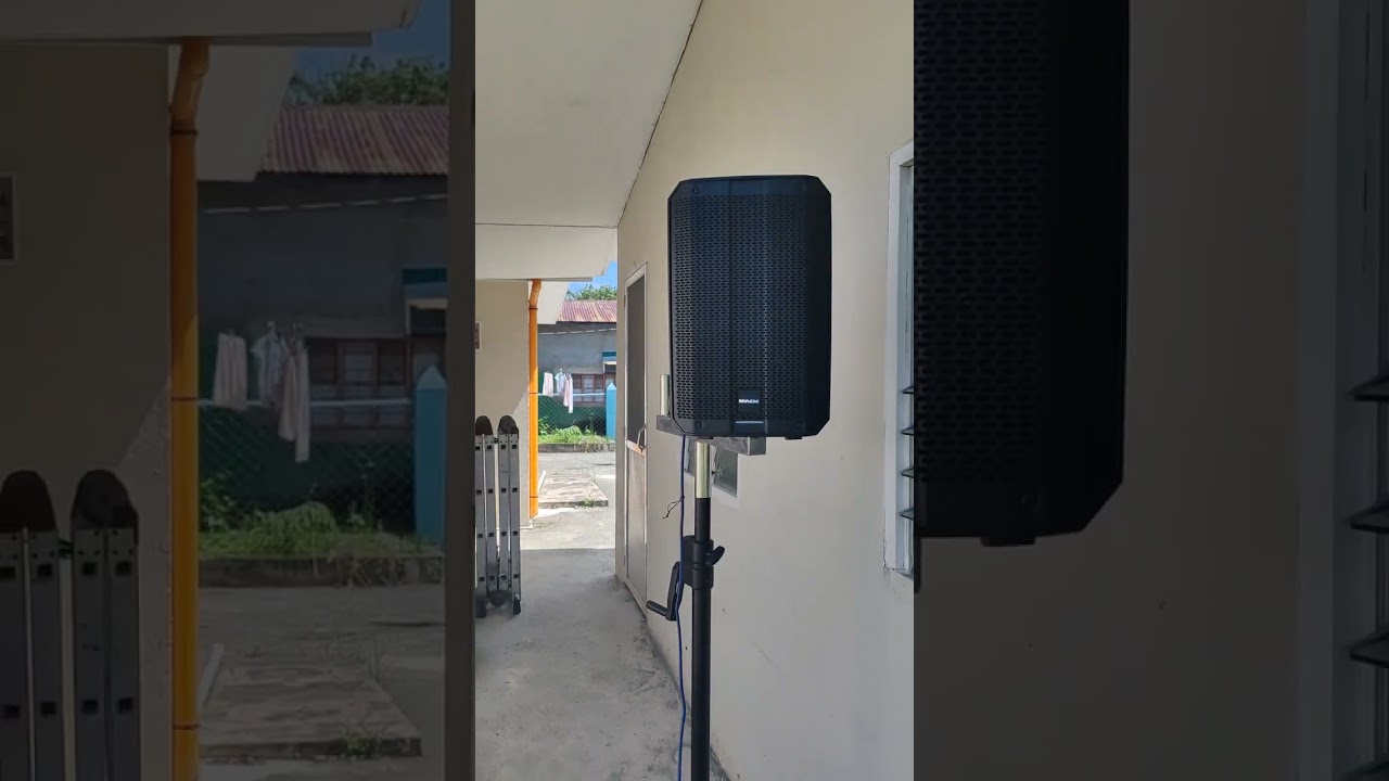 Imix xrx 808 portable speaker vocal test 