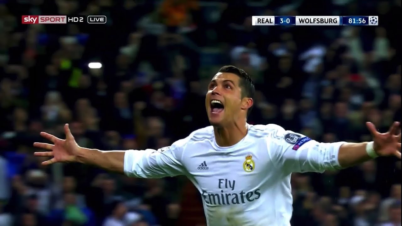 Cristiano Ronaldo vs Wolfsburg Home HD 1080i (12/04/2016) By Cristiano cr7x