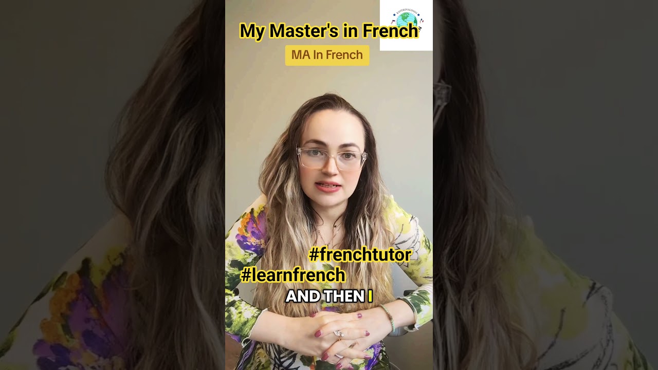🎓 Learn French from a Native with a Master’s Degree 🇫🇷✨ 