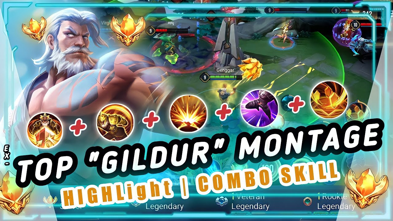 Top GILDUR AOV Montage Gameplay | Top 1 Gildur | Best Gildur - ARENA OF VALOR